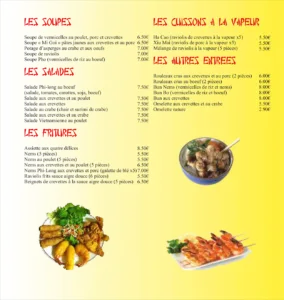 Phi Long Sushi : Plats vietnamiens et sushis japonais à emporter